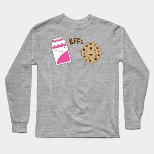 Bffs Milk and Cookie Long Sleeve T-Shirt